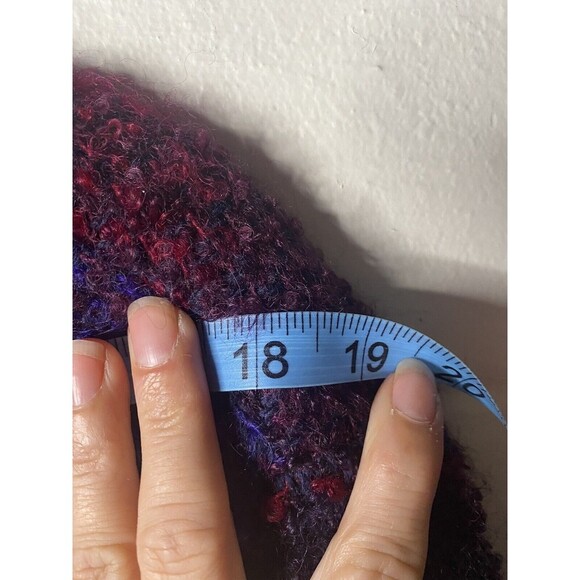 Vtg New Zealand Fiber Artist HandWoven Knit Sweater Jacket Sz M Rosemary Weir - Picture 12 of 12